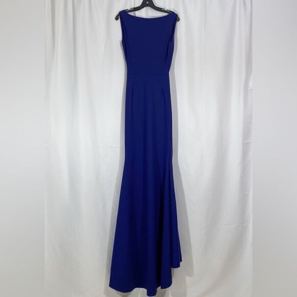 Chiara Boni La Petite Robe Keke Ruffled Jersey Gown size 6 - Picture 10 of 14